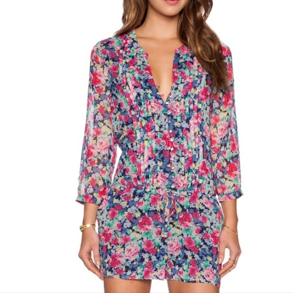 Joie Silk Floral Romper